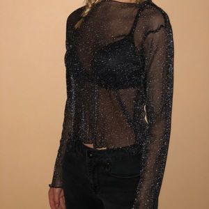 Brandy Melville sparkle tee ✨